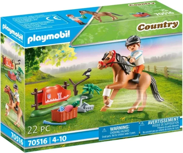 Playmobil coleccionable pony connemara