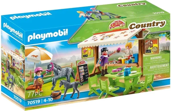 Playmobil cafeteria poni