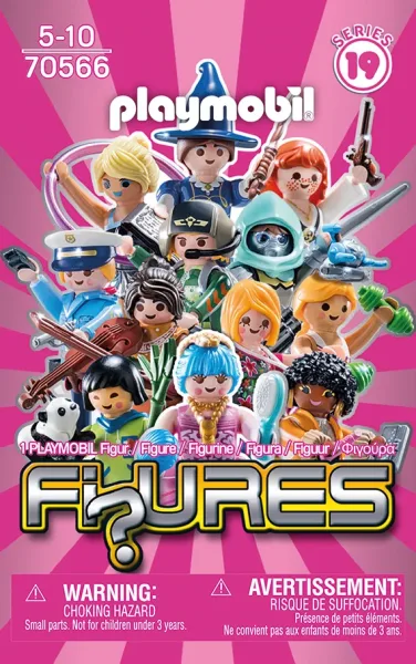 Playmobil sobre figuras niña (serie 19)