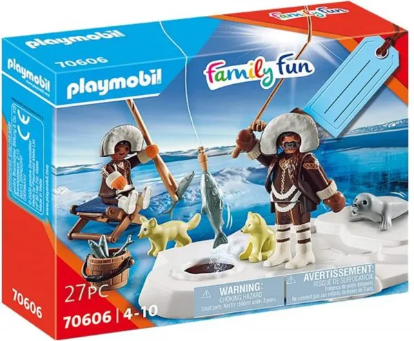 Playmobil family fun esquimales de pesca