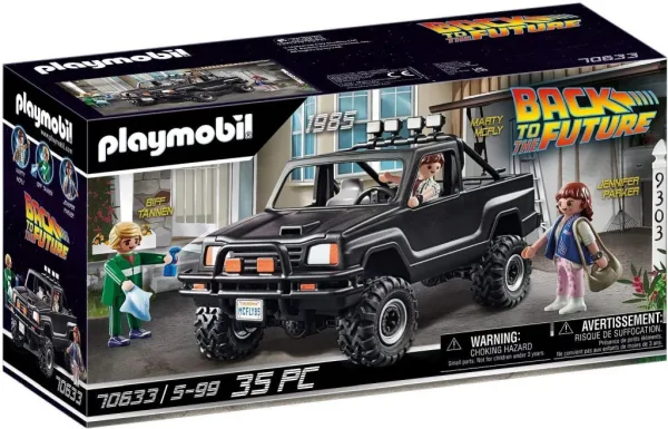 Playmobil regreso al futuro camioneta pick - up de marty