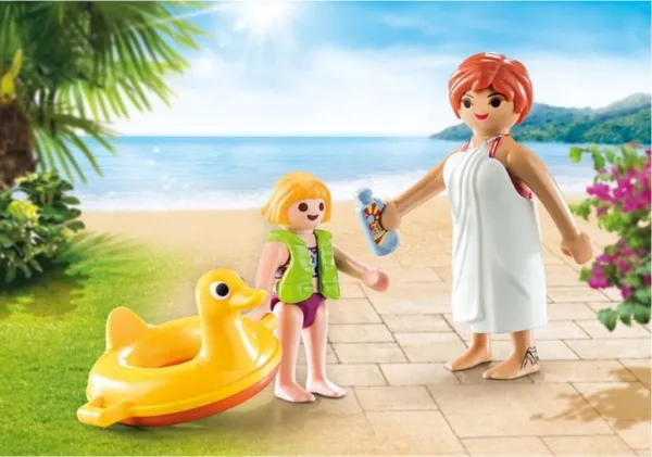 Playmobil duo pack bañistas