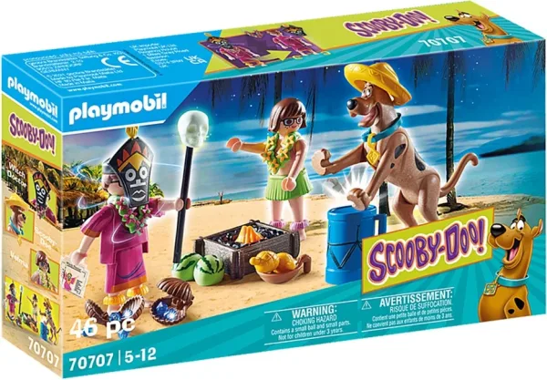 Playmobil scooby - doo! aventura con witch doctor