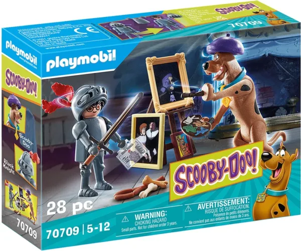 Playmobil scooby - doo! aventura con black knight