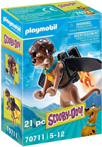 Playmobil scooby - doo! figura coleccionable piloto
