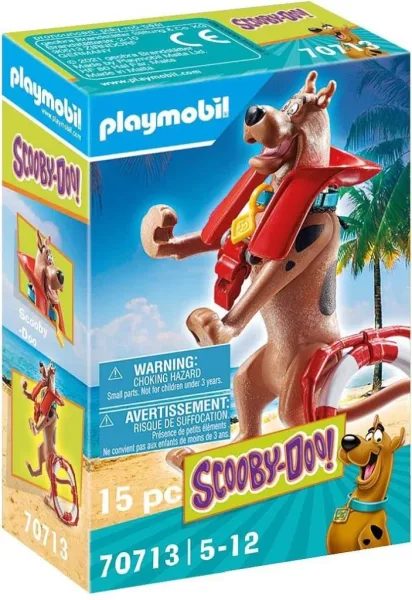 Playmobil scooby - doo! figura coleccionable socorrista