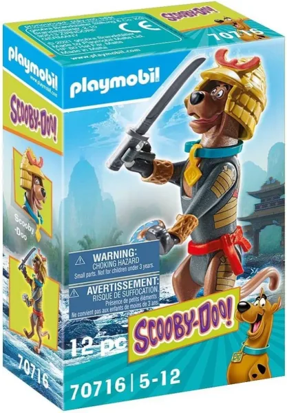 Playmobil scooby - doo! figura coleccionable samurai