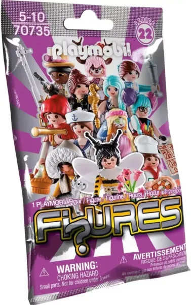 Playmobil figura niña serie 22