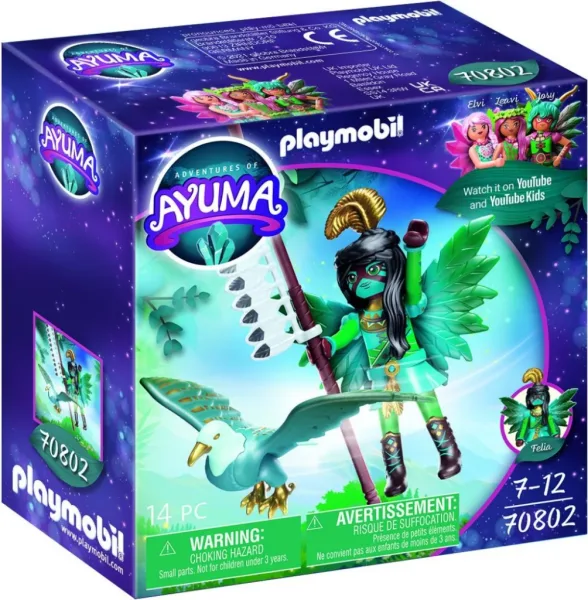 Playmobil knight fairy con animal del alma