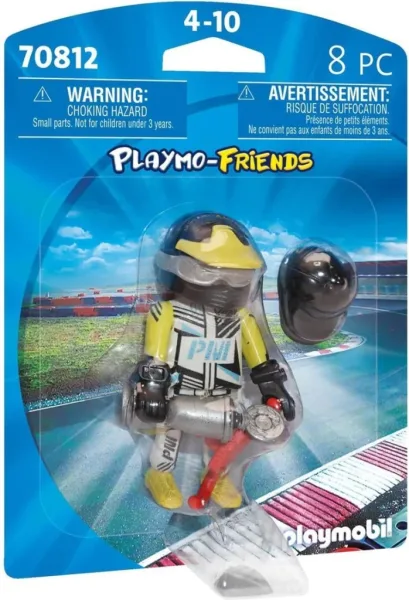 Playmobil piloto de carreras