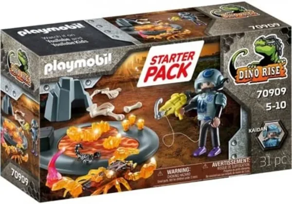 Playmobil starter pack  lucha contra el escorpion de fuego