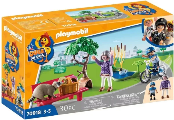 Playmobil duck on call accion policial ¡atrapa al ladron!