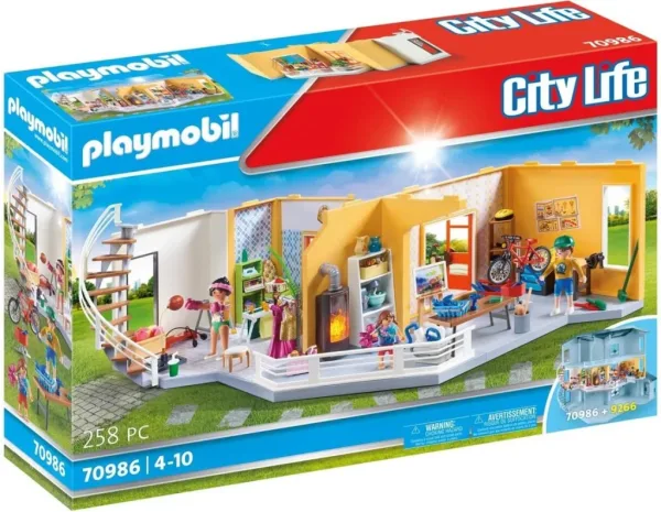 Playmobil extension planta casa moderna
