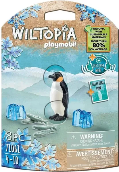 Playmobil wiltopia pingüino emperador