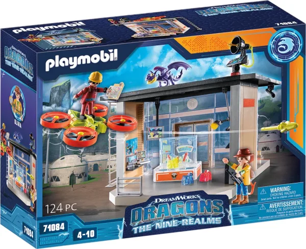 Playmobil dragones: nine realms : laboratorio icaris
