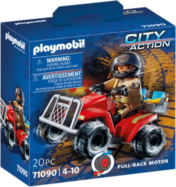 Playmobil bomberos -  speed quad