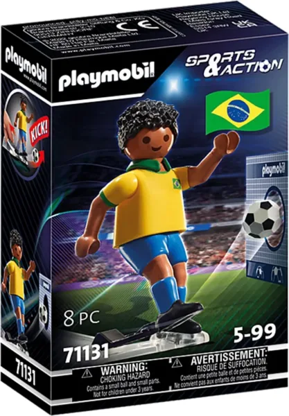 Playmobil jugador de futbol -  brasil