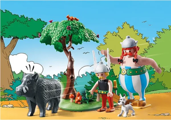 Playmobil astérix: la caza del jabalí