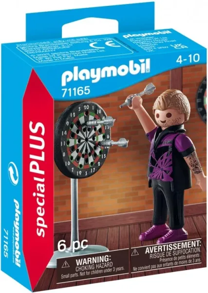 Playmobil jugador de dardos