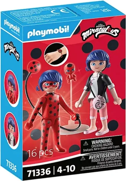Playmobil miracoulous: marinette & ladybug