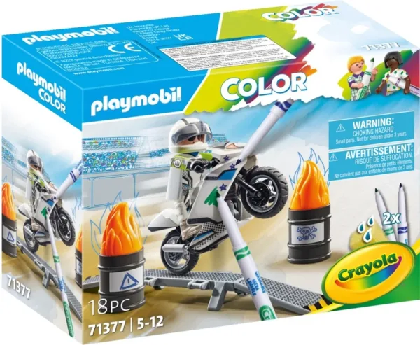 Playmobil color moto