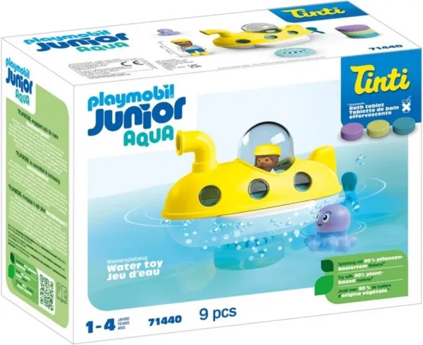Playmobil junior tinti: submarino de colores
