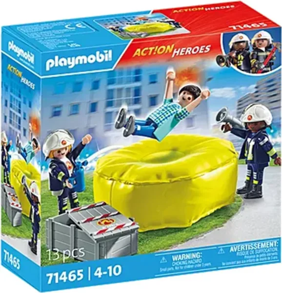 Playmobil bomberos con colchoneta