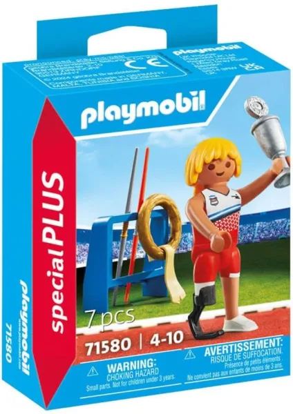 Playmobil lanzamiento de jabalina