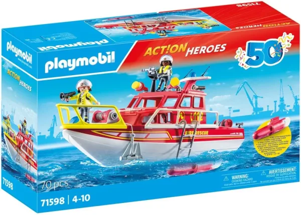 Playmobil barco de rescate