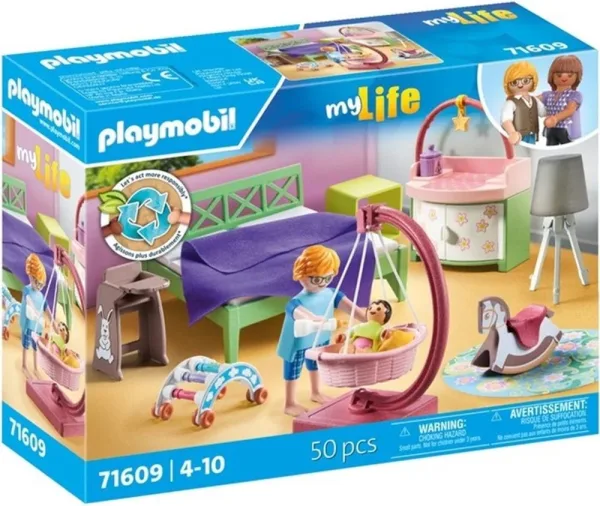 Playmobil my life dormitorio con zona de juegos bebe