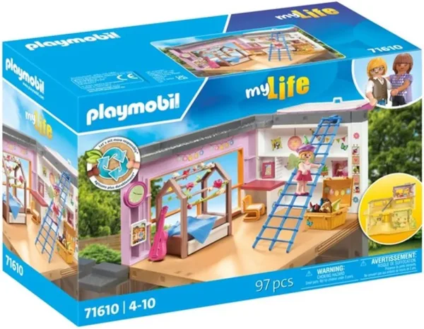 Playmobil my life habitacion de los niños