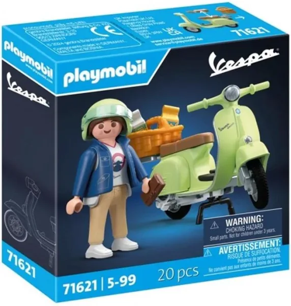 Playmobil vespa 150 sprint veloce verde claro