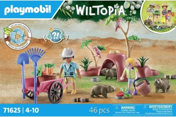 Playmobil wiltopia -  refugio del tejon australiano