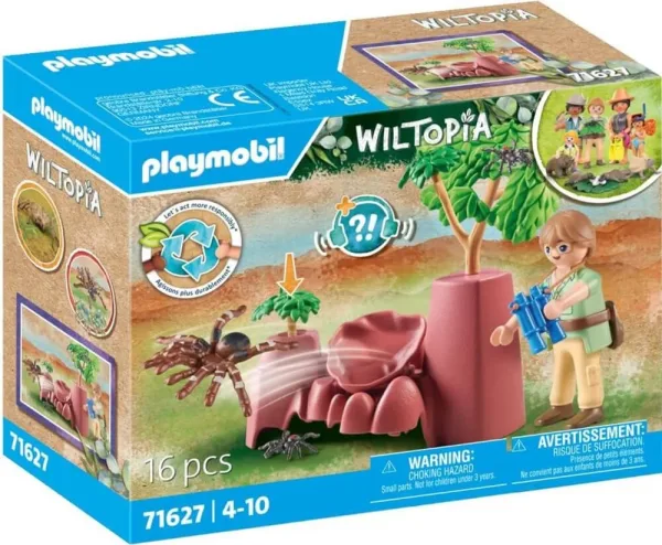 Playmobil wiltopia -  rocas con arañas