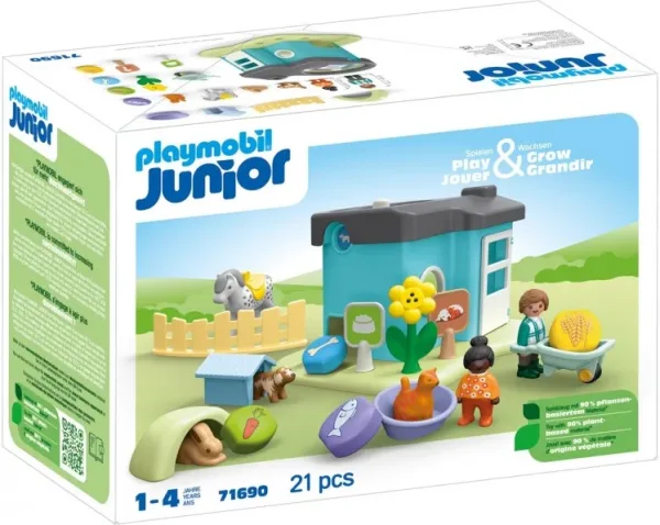 Playmobil junior casa de animales