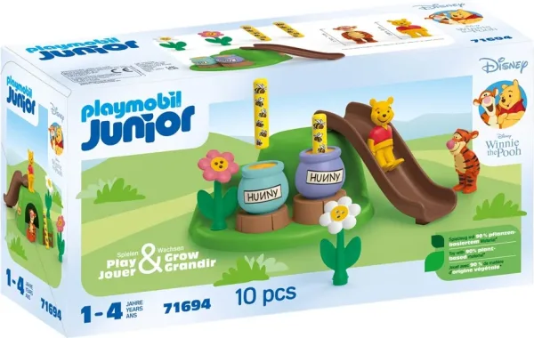 Playmobil junior: disney winnie the pooh & tigger jardín de abejas