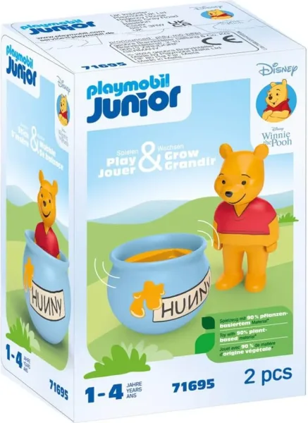 Playmobil junior disney: winnie the pooh tarro de miel