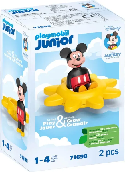 Playmobil junior disney: mickey sol giratorio