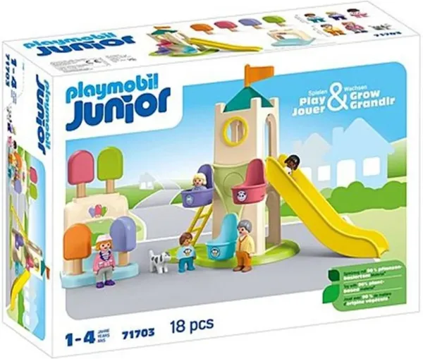 Playmobil junior: parque infantil aventura
