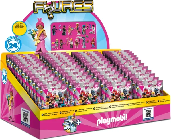 Playmobil desk display figuras niña x 48 (serie 24)