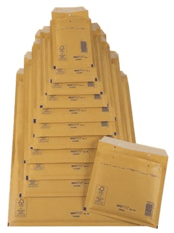 Caja 100 Bolsas Air Bag Acolchada Nº 15 Kraft Autoadhesivo Tamaño Medida Interior 220X265, Peso 32 Grs. Sam 145994
