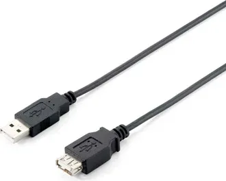 Cable equip alargo USB 2.0 tipo a macho -  hembra 5m