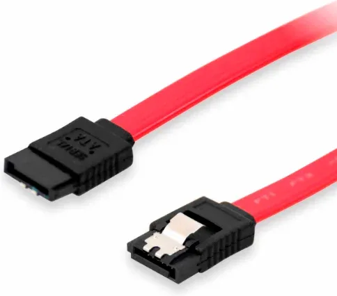 Cable serial sata equip datos con clip de seguridad 0.30m