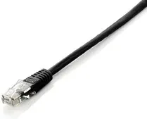 Cable red equip latiguillo rj45 u -  utp cat6 0.25m negro