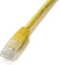 Cable red equip latiguillo rj45 u -  utp cat6 5m amarillo