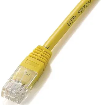Cable red equip latiguillo rj45 u -  utp cat6 10m amarillo