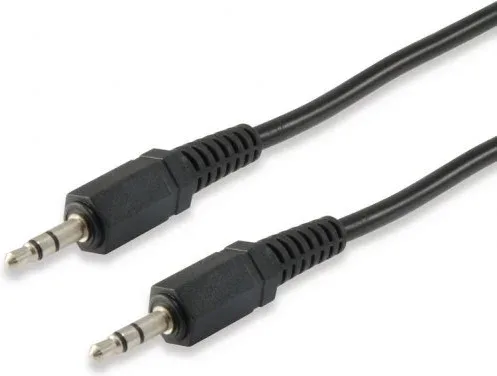 Cable audio equip mini jack 3.5mm macho macho 2.5m