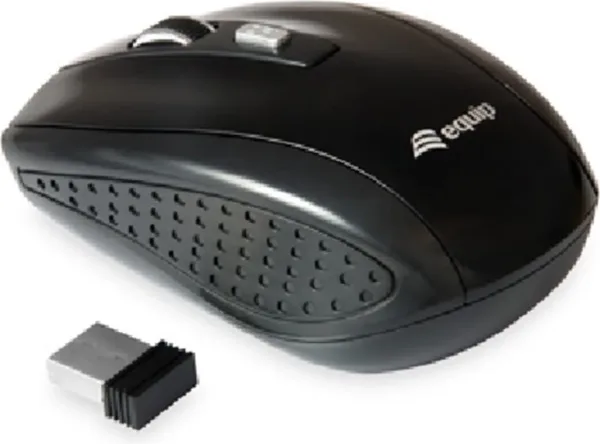 Mouse raton equip life optico - wireless inalambrico - 1600dpi