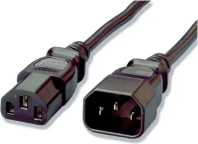 Cable extensor de alimentacion equip c14 a c13 macho - hembra 1.8m