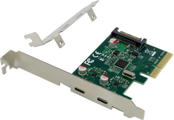 Tarjeta conceptronic emrick07g pci express 4x 2 puertos usb 3.2 gen2 (2xusb - c)